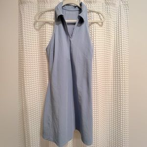Abercrombie Traveler Polo Mini Light Blue Small Dress